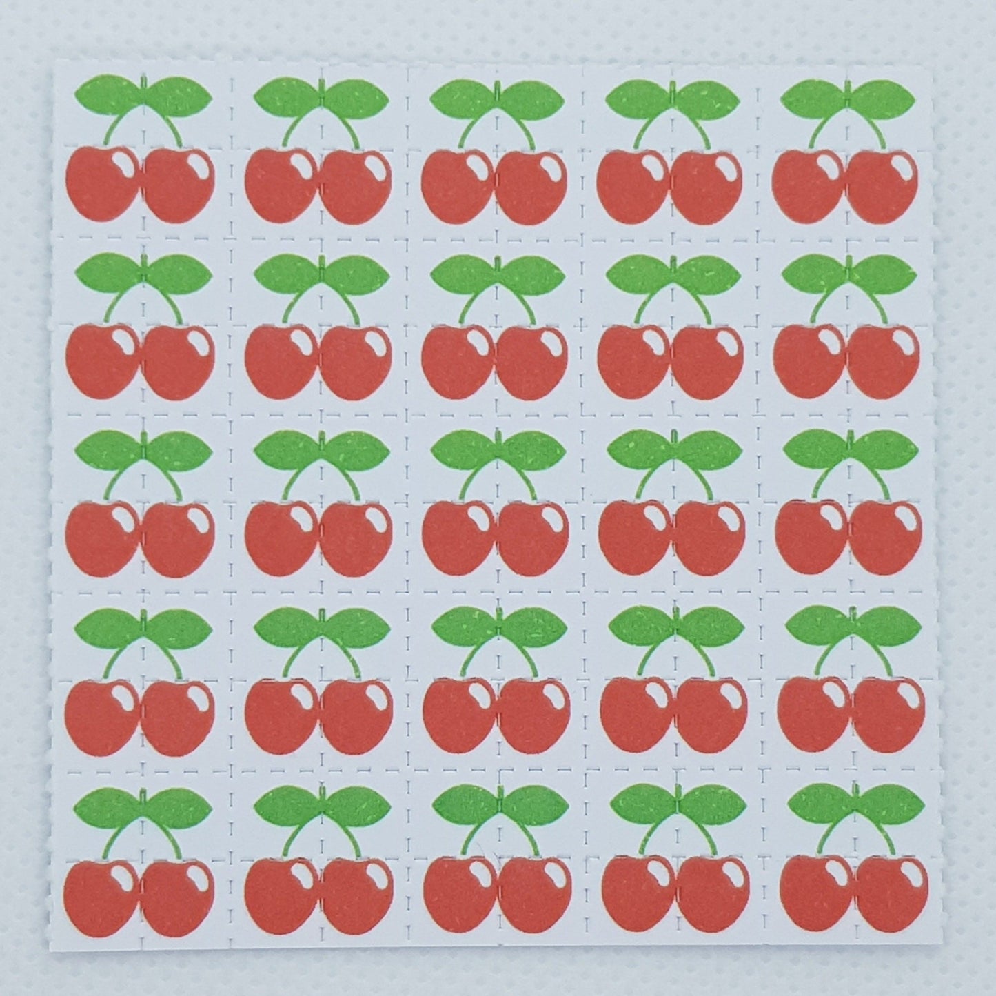 Cherry blotter art sheet 