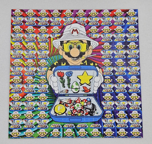 Mario Dealer Blotter Art
